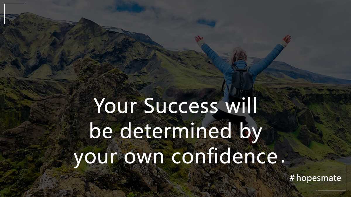 gain confidence and self-esteem